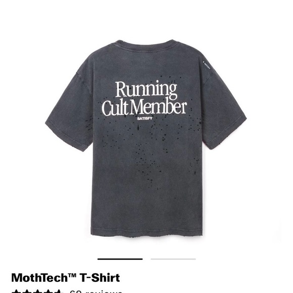 Satisfy Women's Charcoal Graphic Tee - Picture 3 of 9